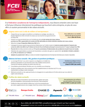 Load image into Gallery viewer, CFIB BENEFITS HANDOUT / ENCART AVANTAGES FCEI